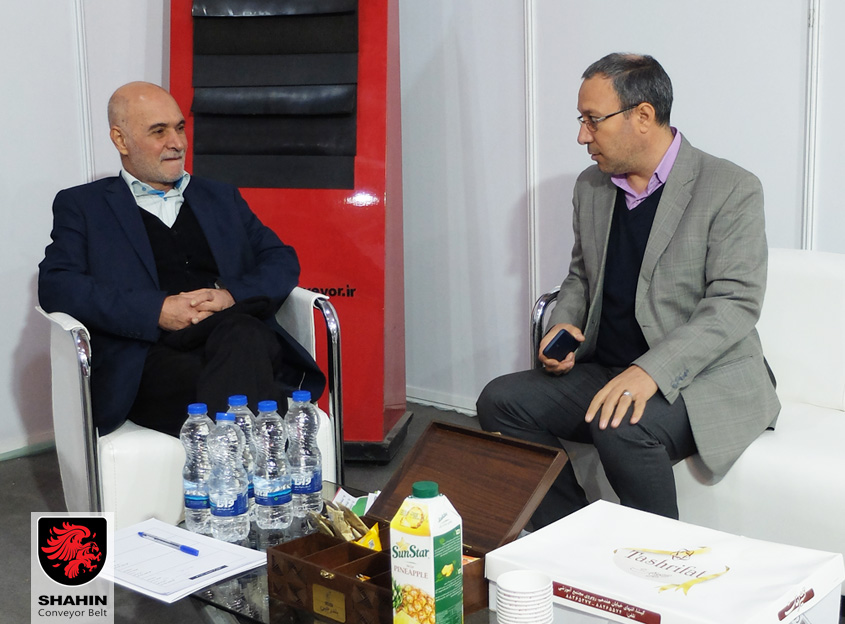 حضور مجتمع تسمه نقاله شاهین در 
نمایشگاه معدن تهران
 آبان 1402